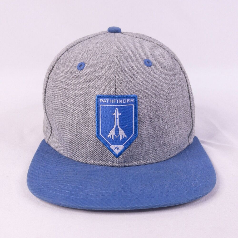 MASS EFFECT Andromeda Pathfinder Promo Baseball Cap Hat Blue Grey Snapback